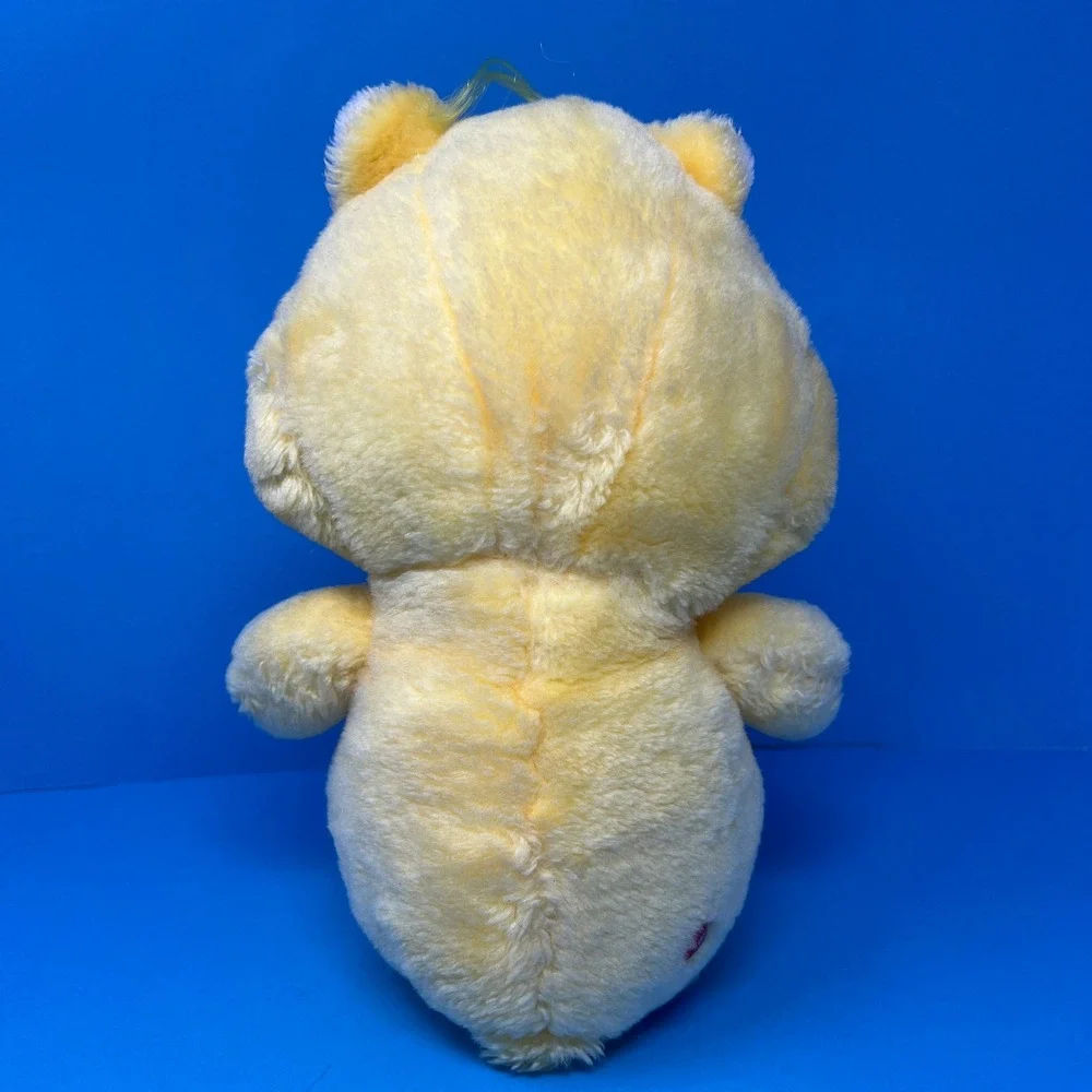 Kenner Care Bears‎ Plush 13 inch Yellow Funshine Bear Vintage 1983 Smiling Sun